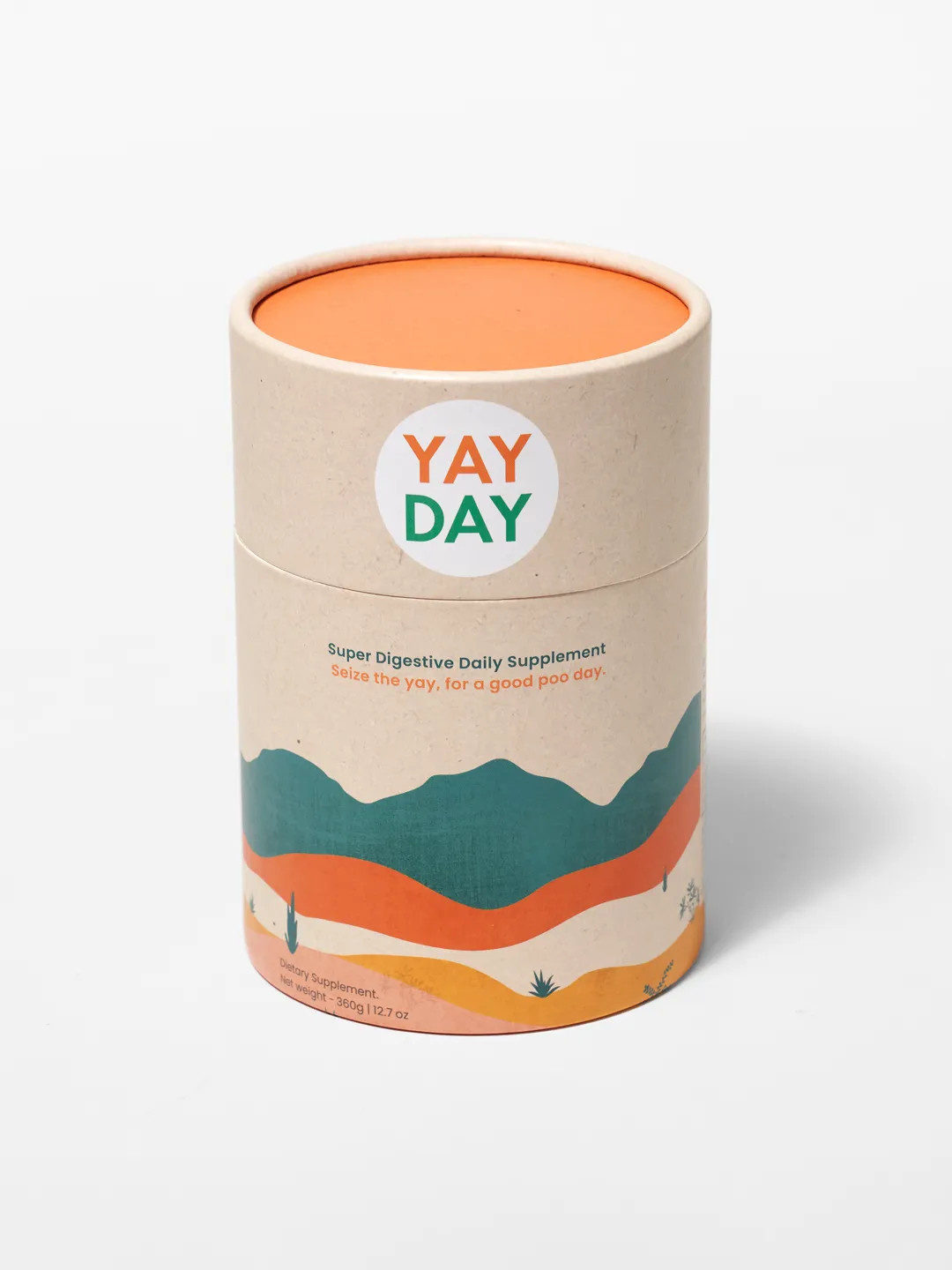 yay day digestive supplement packaging